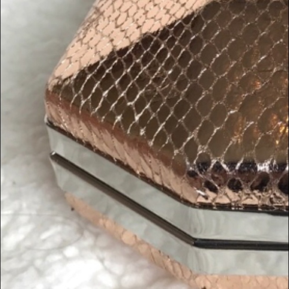 Hybrid Cross-Body/Clutch Rose-Gold INC for Macy’s - Picture 4 of 8
